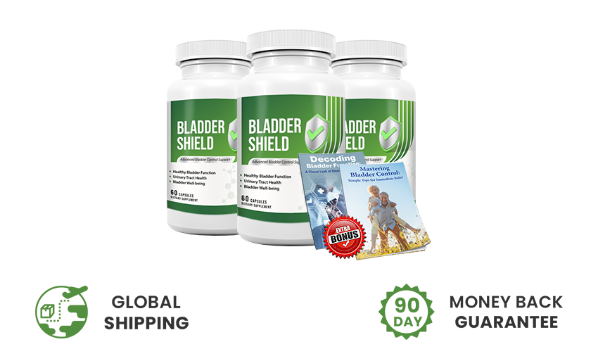3 Bottles of BladderShield